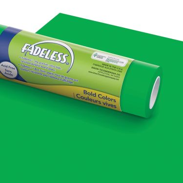 Pacon Fadeless Bulletin Board Art Paper Rolls, 4-Feet by 50-Feet Apple Green