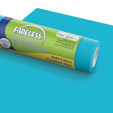 Pacon Fadeless Bulletin Board Art Paper Rolls, 4-Feet by 50-Feet Azure Blue