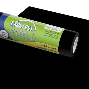 Pacon Fadeless Bulletin Board Art Paper Rolls, 4-Feet by 50-Feet Black