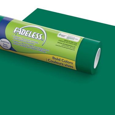 Pacon Fadeless Bulletin Board Art Paper Rolls, 4-Feet by 50-Feet Emerald Green