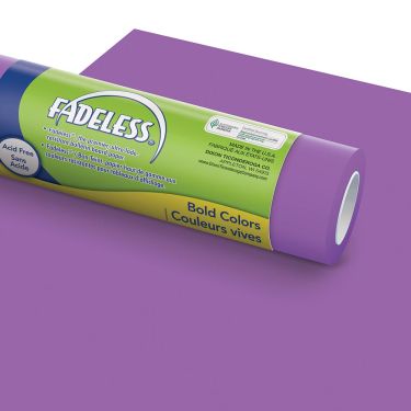 Pacon Fadeless Bulletin Board Art Paper Rolls, 4-Feet by 50-Feet Violet