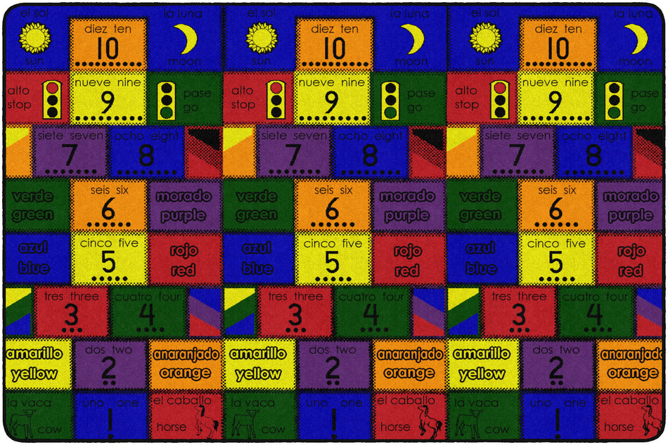 AMIGOS RECTANGLE CARPETS 6' x 9'