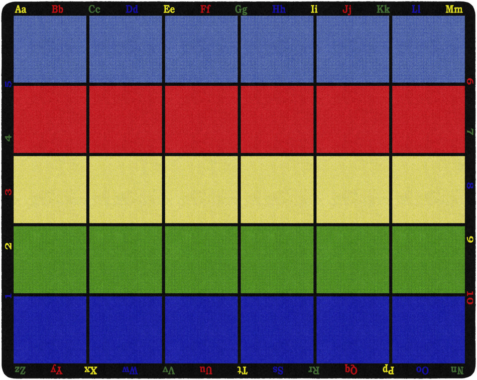 LEARNING GRID (Seats 30) RECTANGLE CARPETS 10'6 x 13'2