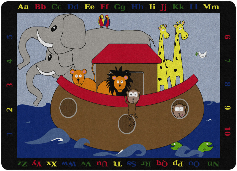 NOAH'S PALS RECTANGLE CARPETS 6' x 9'