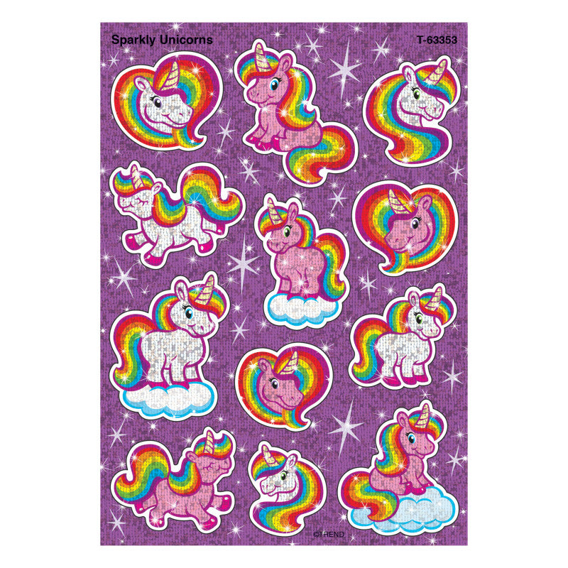 Sparkly Unicorns Sparkle Stickers&reg;, 24 Count