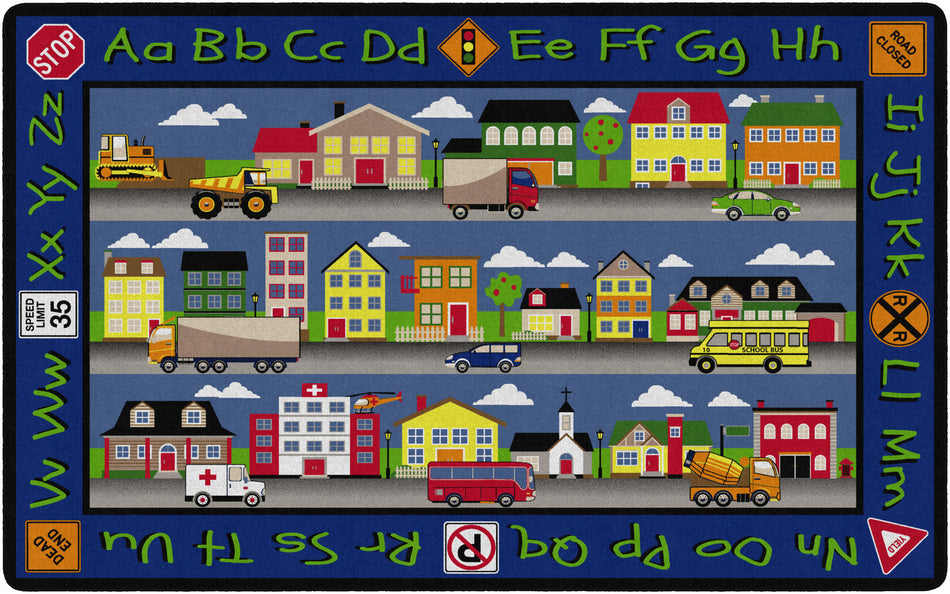OUR TOWN 7'6”X12' RECTANGLE CARPETS 7'6X12
