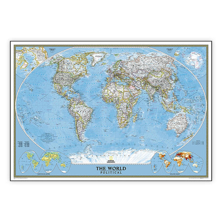 World Classic Map, Mural