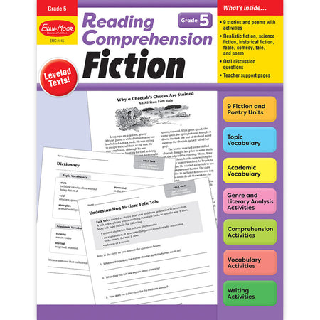 Reading Comprehension: Fiction, Grade 5