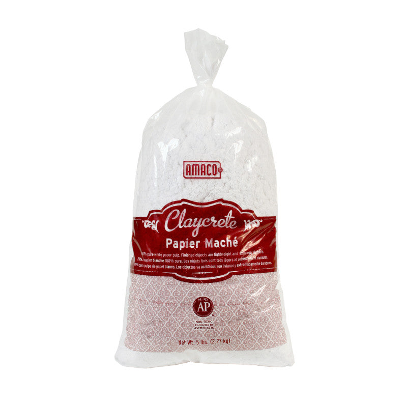 Amaco Claycrete Papier Mache, 1lb