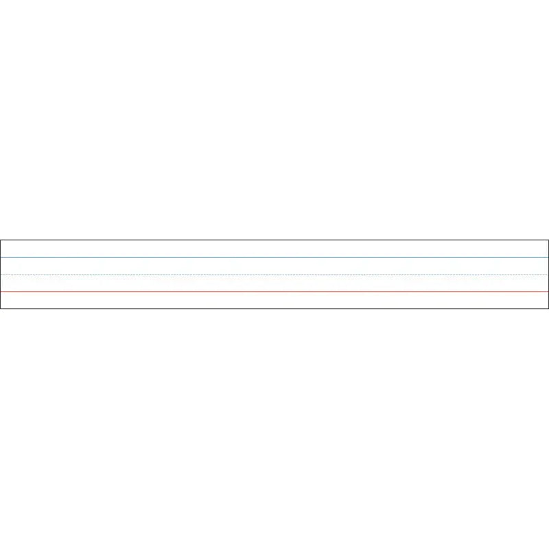 Big Magnetic Sentence Strips, 3" x 24", Pack of 5