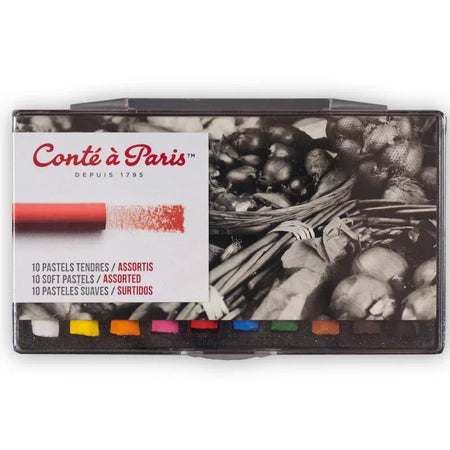 Soft Pastels, Assorted Colors, Peggable Set of 10