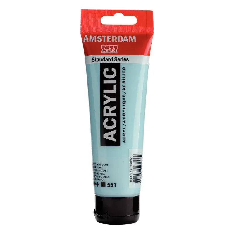 Standard Acrylic Paint, 120ml, Sky Blue Light 551