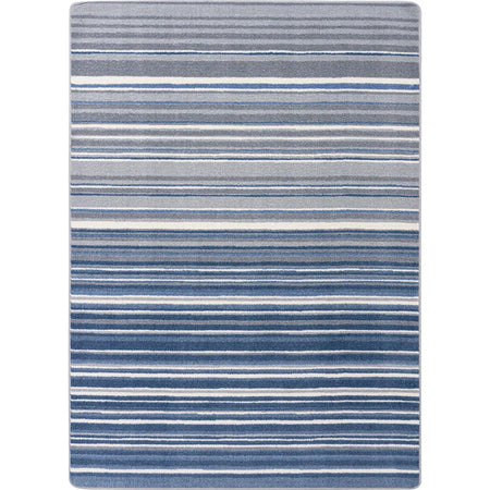 Fine Line 3'10" x 5'4" area rug in color Marine