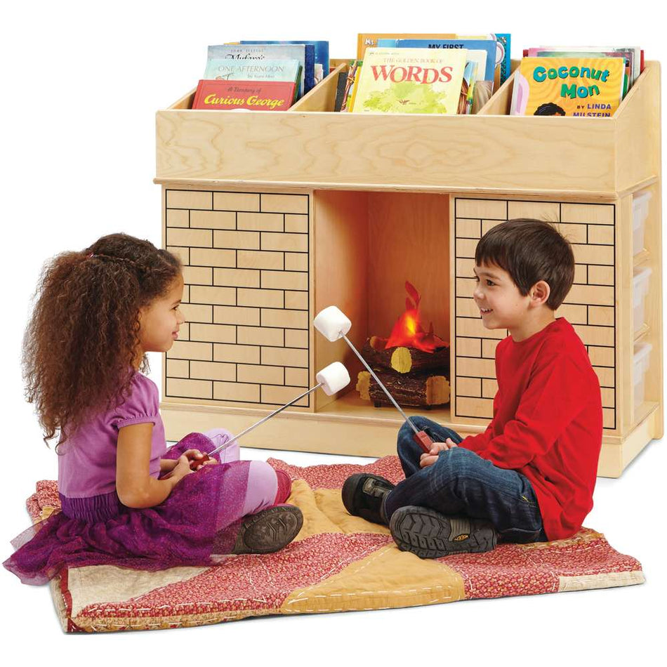 Jonti-Craft® Storybook Fireplace
