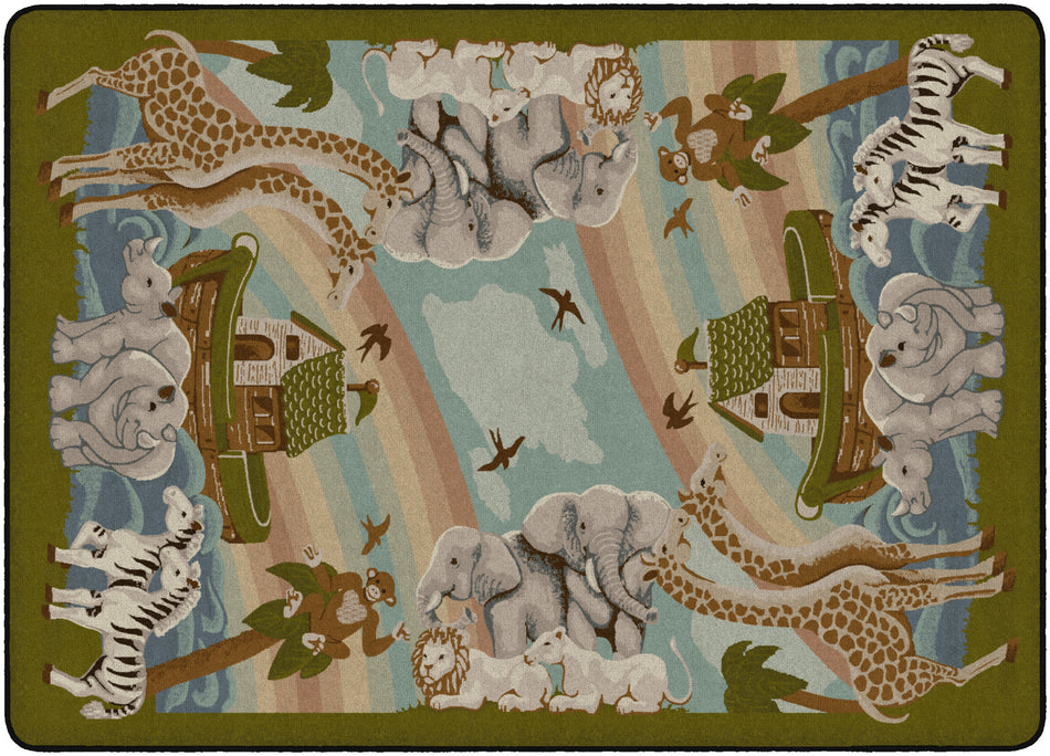 NOAH'S JOURNEY (Tranquility) RECTANGLE CARPETS 5'10" x 8' 4"