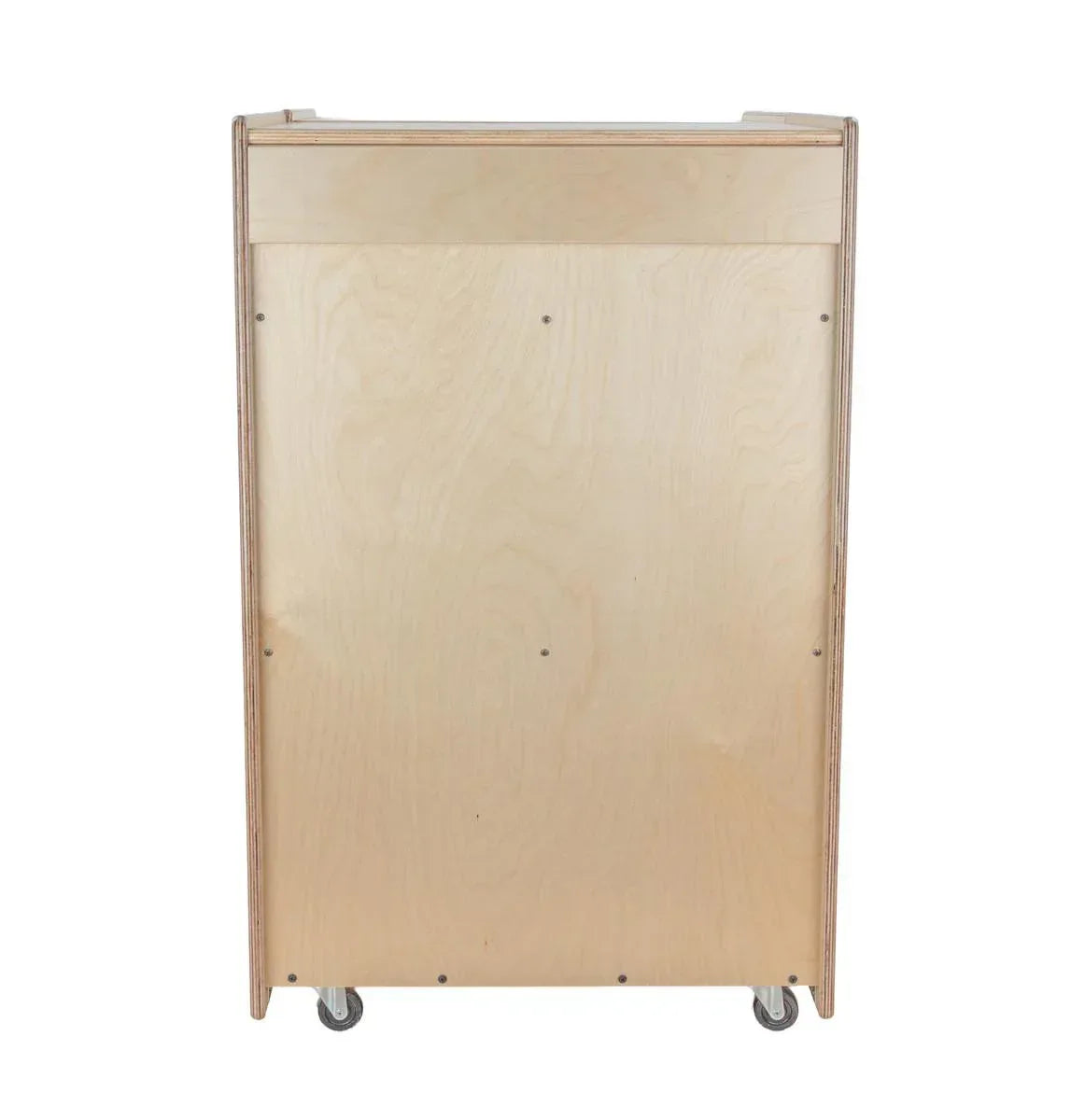 Folding Vertical Storage with (20) Brown Trays