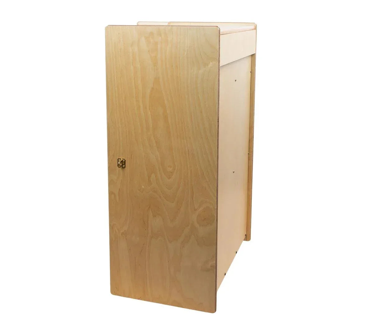 Folding Vertical Storage with (20) Brown Trays