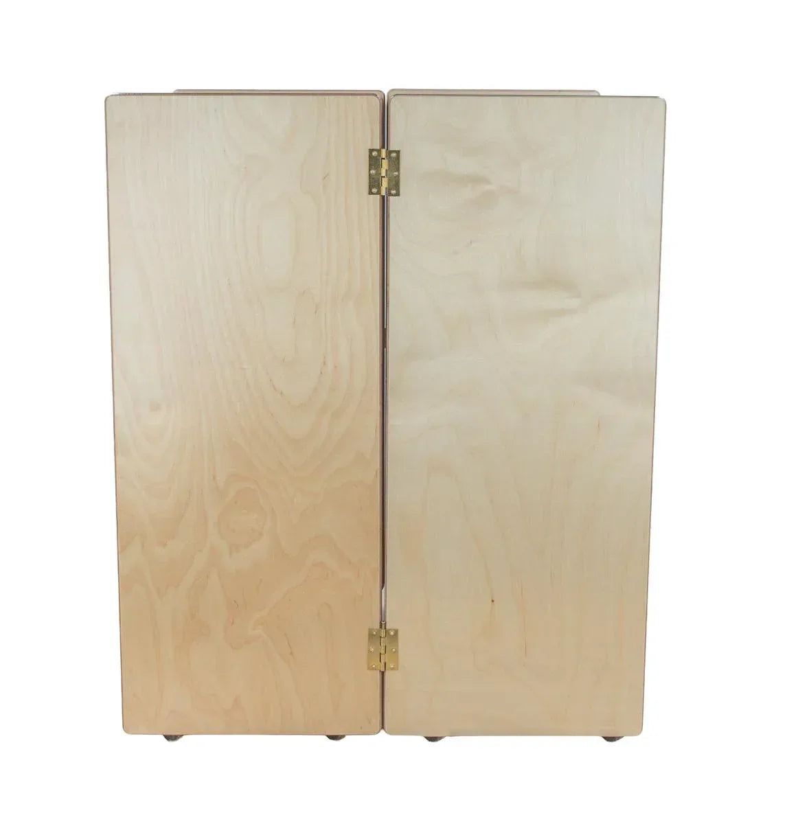 Folding Vertical Storage with (20) Brown Trays