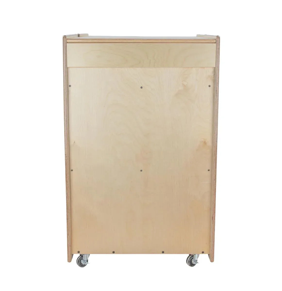 Folding Vertical Storage with (20) Brown Trays