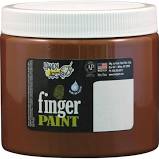 Handy Art Washable Finger Paint 16 oz. (HAN2410) Brown