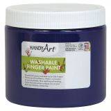 Handy Art Washable Finger Paint 16 oz. (HAN2410) Purple