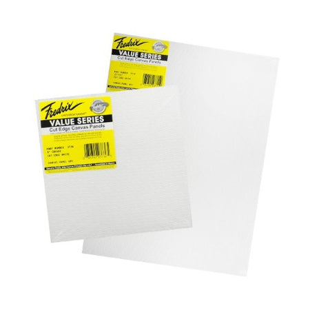 Fredrix Value Series Cut Edge Canvas Panels 11" x 14" -25/pk