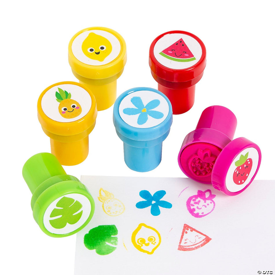 Fun Fruit Stampers - 24 piece set