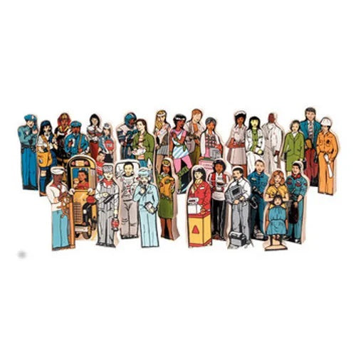 Career Set Set of 30 Guidecraft G166