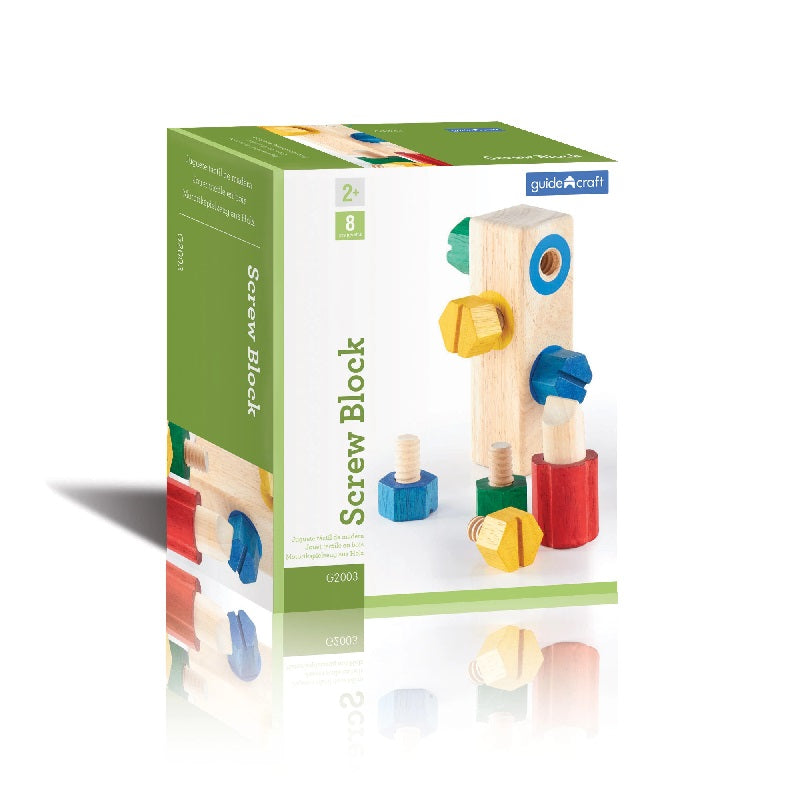 Screw Block 8 pieces Guidecraft G2003