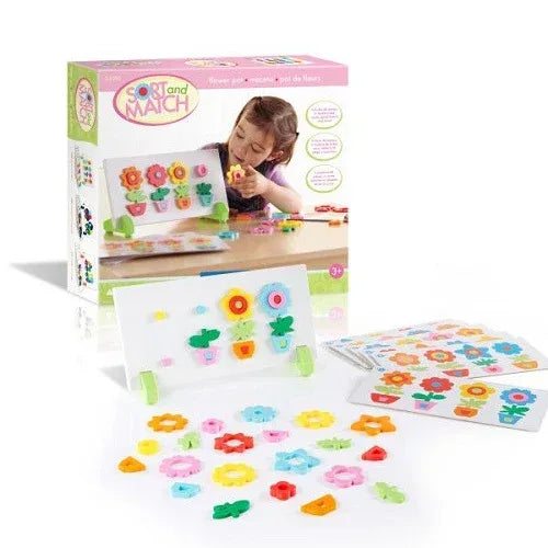 Flower Pot Sort and Match - Guidecraft G5090