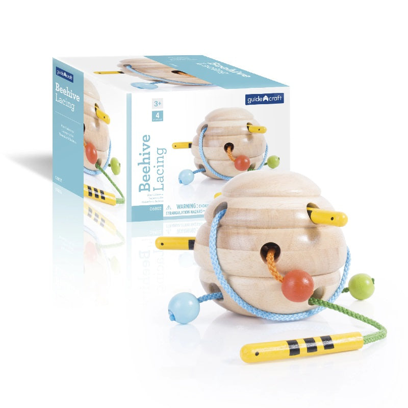 Beehive Lacing 4 Pieces - Guidecraft G6802