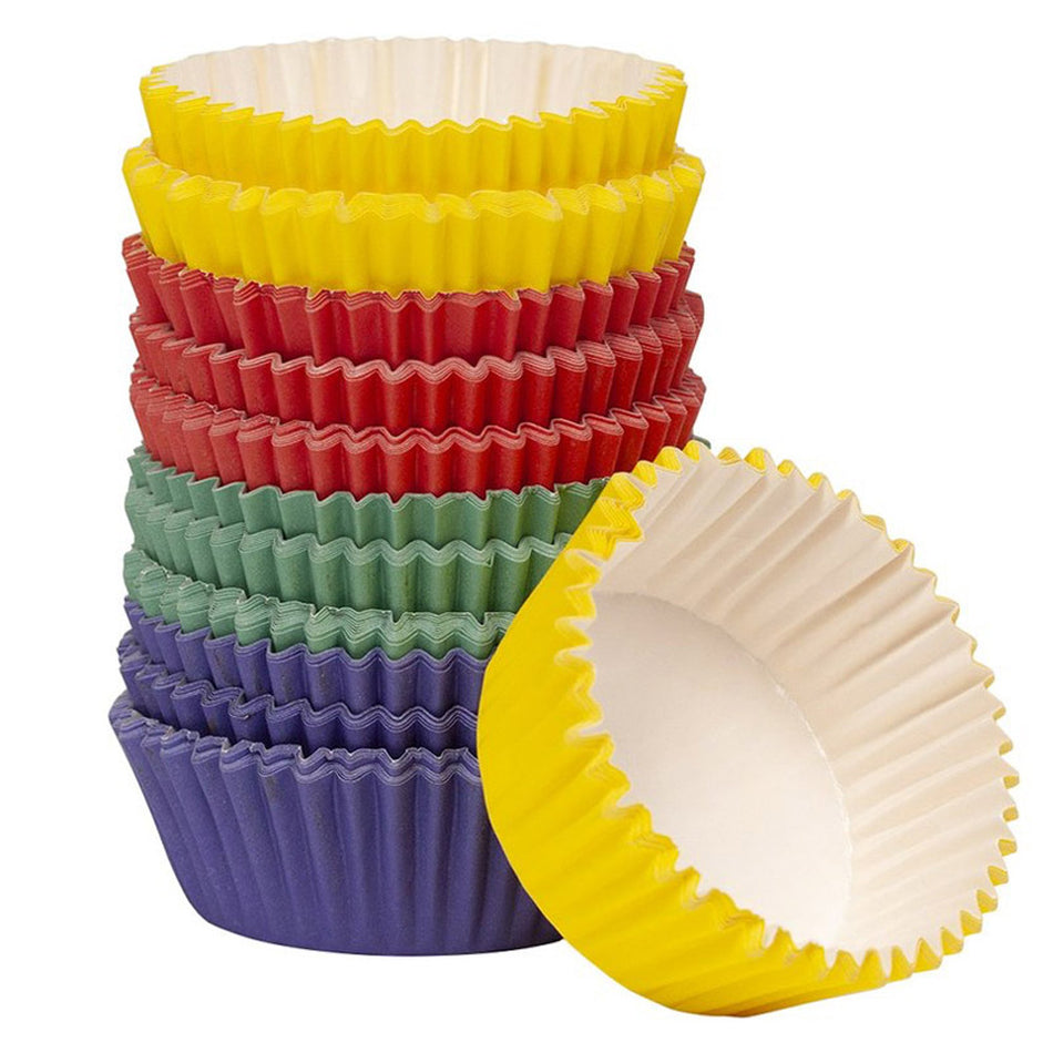 Rainbow Colored Disposable Craft Cups -  100/pkg