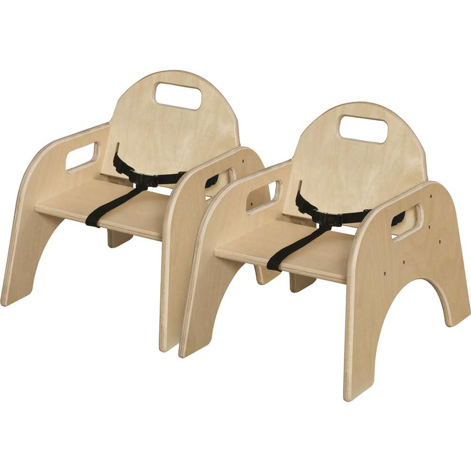 Woodie, 13" Seat Height, Set of 2 w/Belt (WD-80132BT)