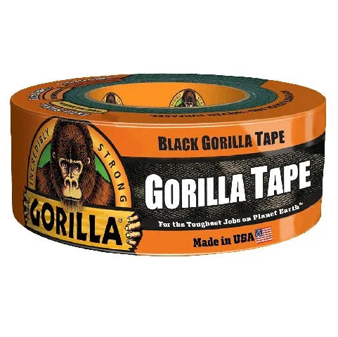 10yd x 1.88" Black Gorilla Duct Tape