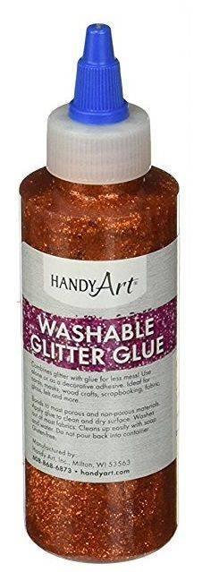 Handy Art Washable Glitter Glue Assorted Colors