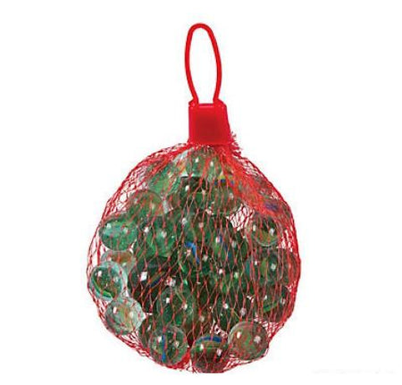 Glass Marble Sets - (12 sets of 41 assorted = 492)