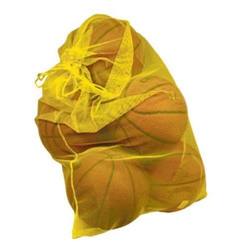 Mesh Ball Storage/Laundry Bag, Yellow 24" x 36"