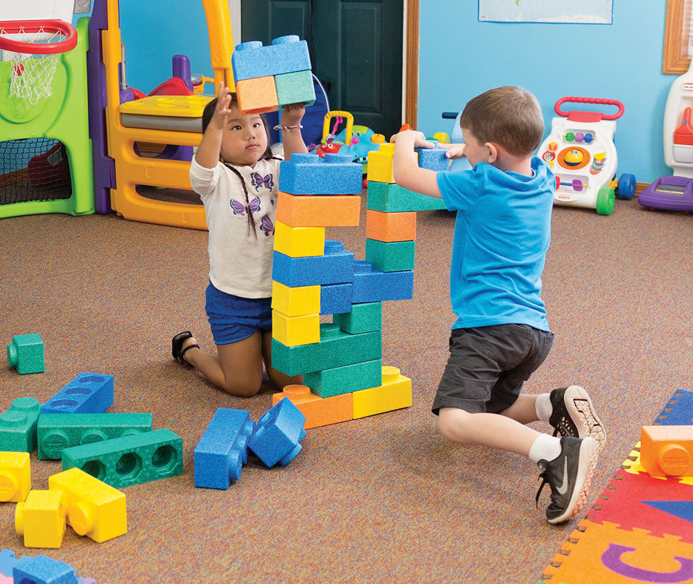 CREATIVITY STREET® GORILLA BLOCKS EXTRA LARGE BUILDING BLOCKS, 66 PIECES