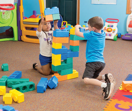 CREATIVITY STREET® GORILLA BLOCKS EXTRA LARGE BUILDING BLOCKS, 66 PIECES