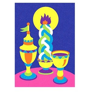 Havdalah Peel & Stick Sand Art - 12/pkg