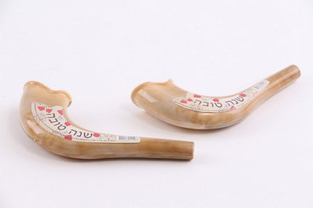 REALISTIC PLASTIC TOY SHOFAR 7.5"