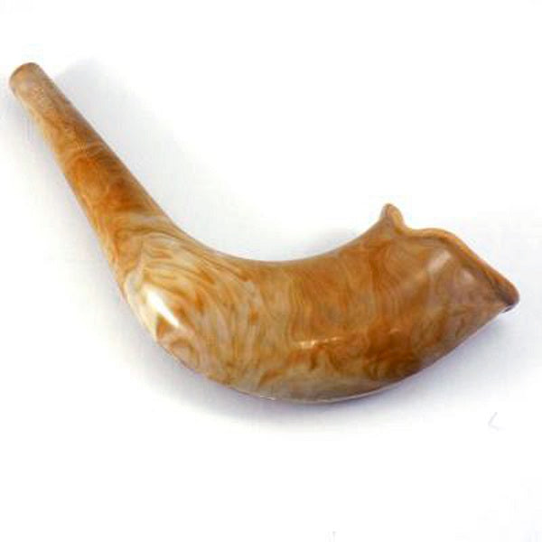 REALISTIC PLASTIC TOY SHOFAR 7.5"