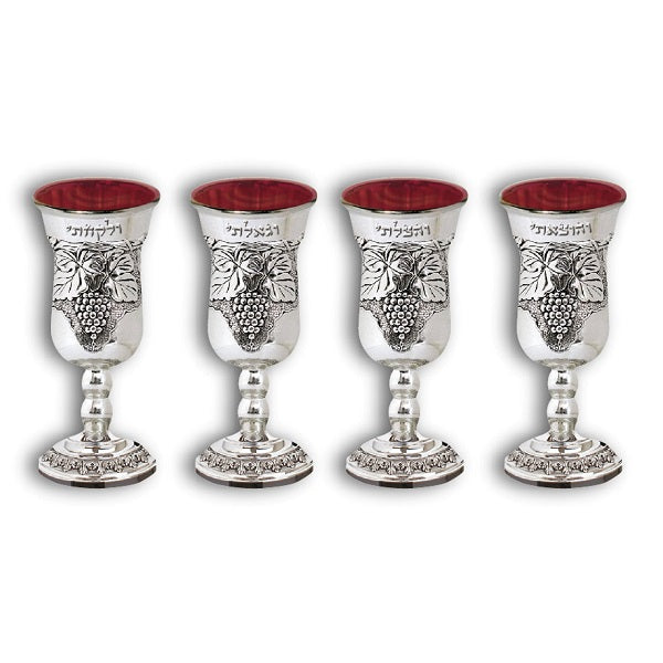 4 PASSOVER CUPS CARD BOARD CUTOUTS