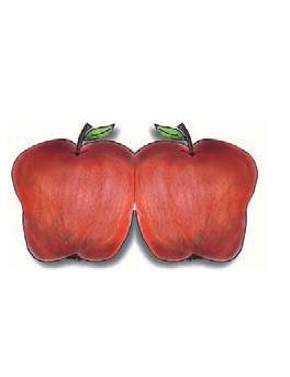 Judaica pre cut cardstock Apple Invitation