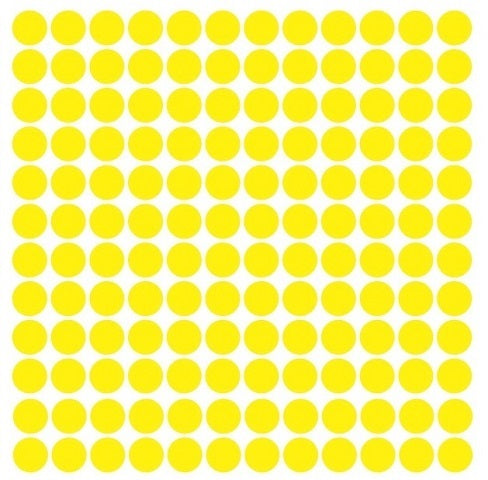 Colored Round Stickers 5/16" 32 Sheets