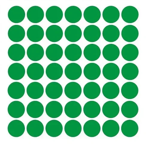 Colored Round Stickers 1/2" - 32 Sheets