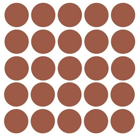 Colored Round Stickers 3/4" - 32 Sheets