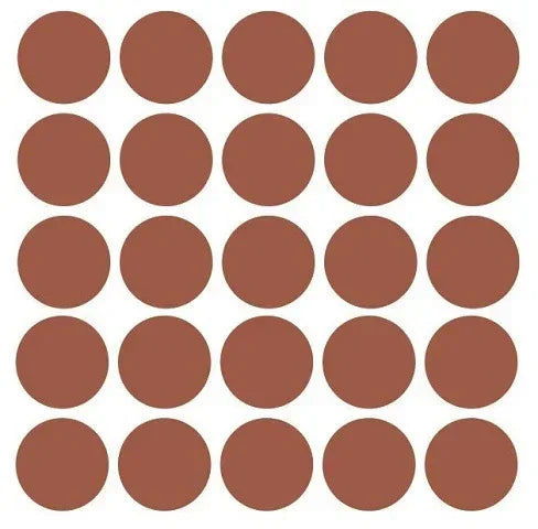 Colored Round Stickers 3/4" - 32 Sheets