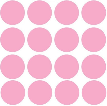 Colored Round Stickers 1" 32 Sheets