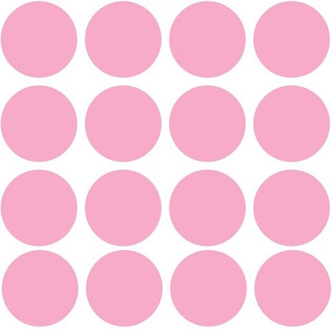 Colored Round Stickers 1" 32 Sheets